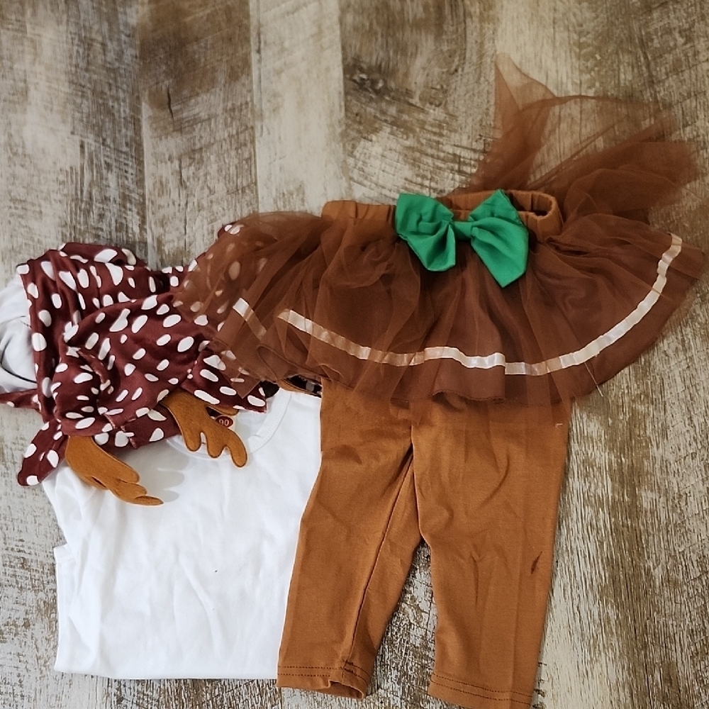 White and Brown Halloween Animal Costumes - Picture 9 of 10